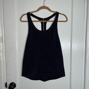 lululemon Women's black athletic Tank Top; size medium